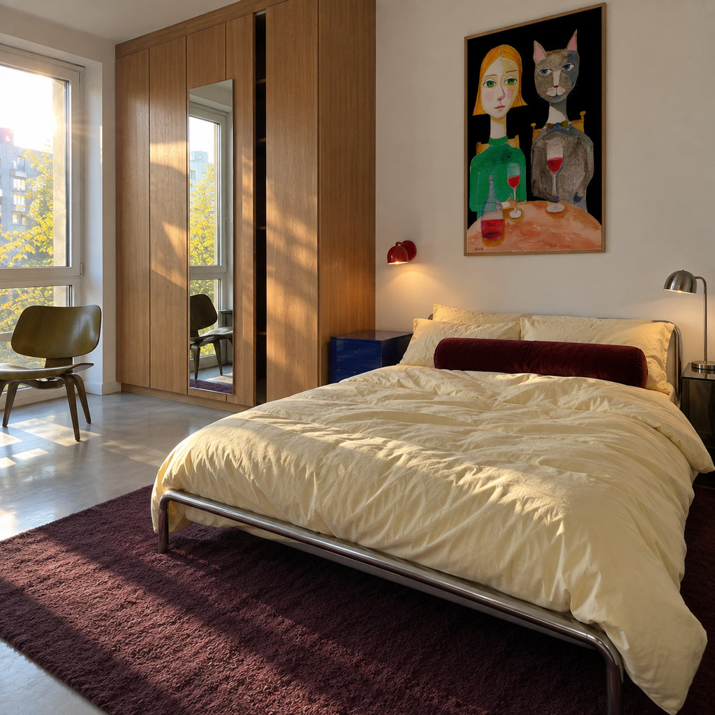 Best Friends - Framed poster in an interior