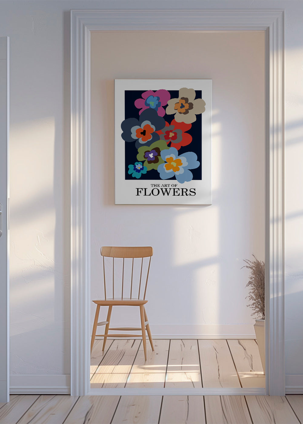 The Art Of Flowers Blue - Frances Collett