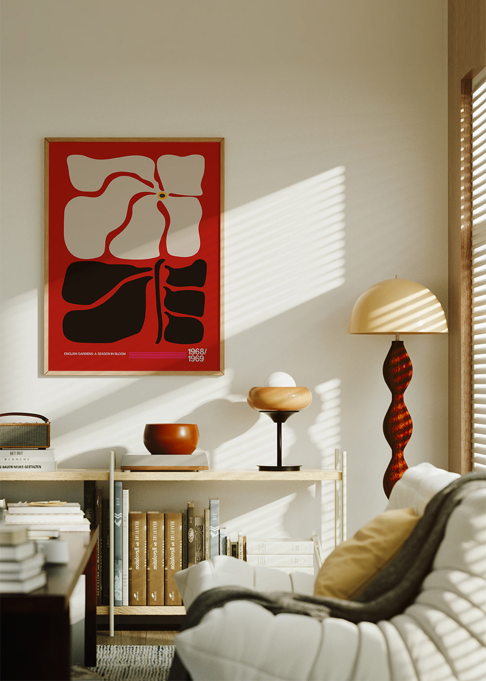 English Gardens Red - Frances Collett