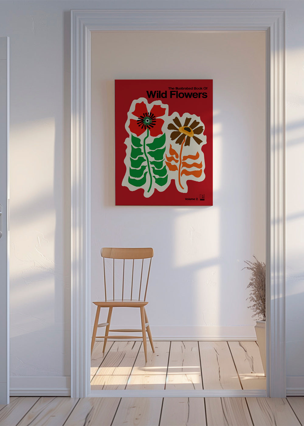 The Illustrated Book Of Wild Flowers Vol.2 Red - Frances Collett