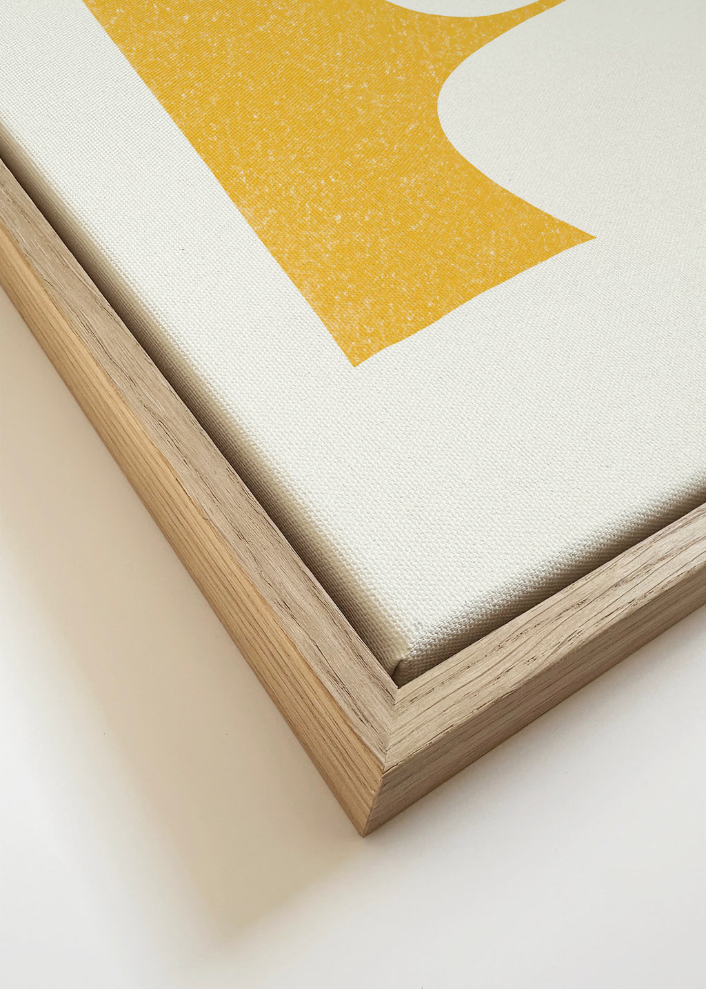Mellow No2 - Framed canvas detail