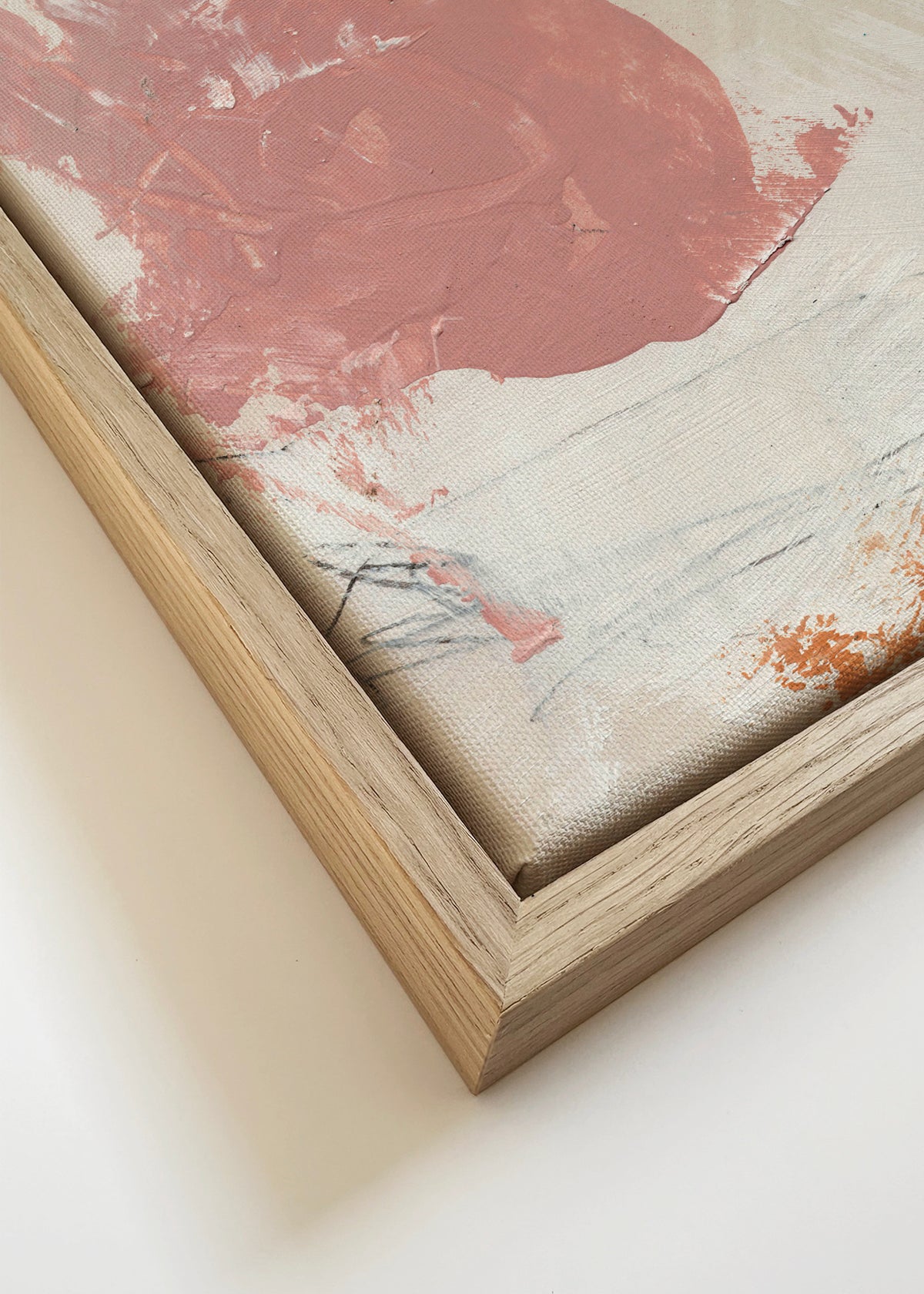 Ballet - Framed canvas detail