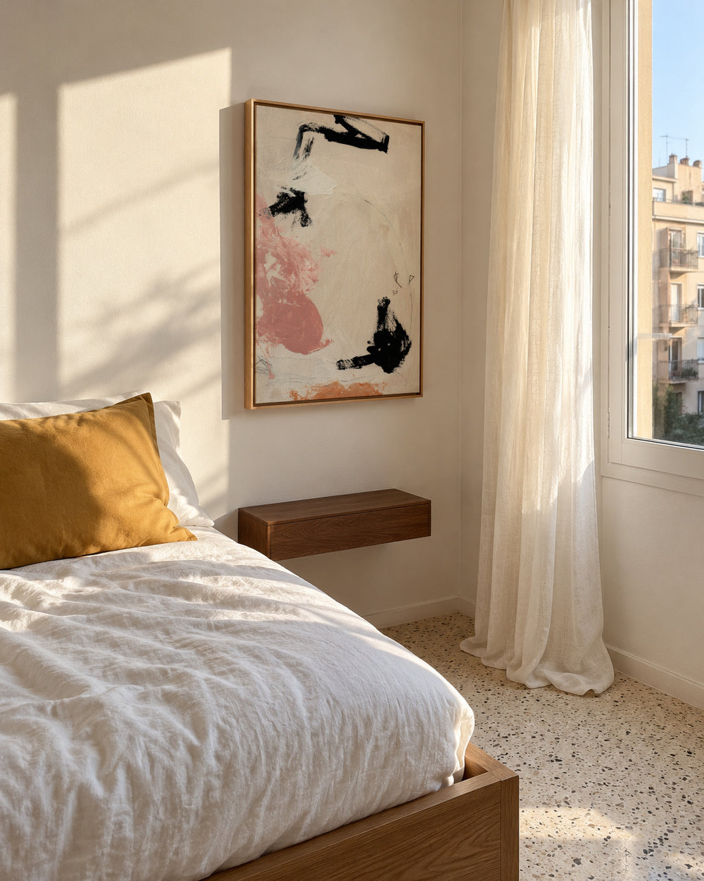 Ballet - Framed canvas in an interior