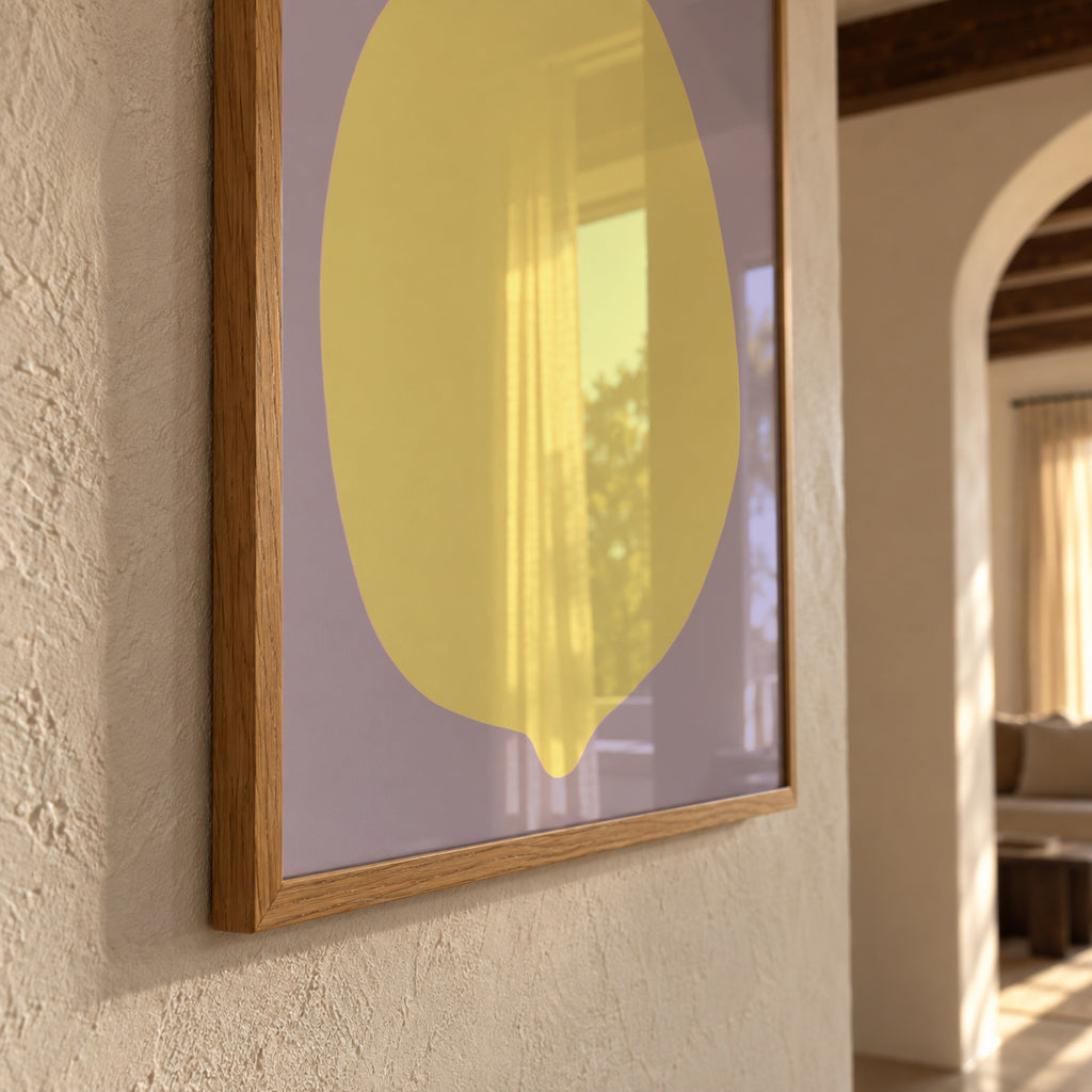Lemon - Framed poster detail