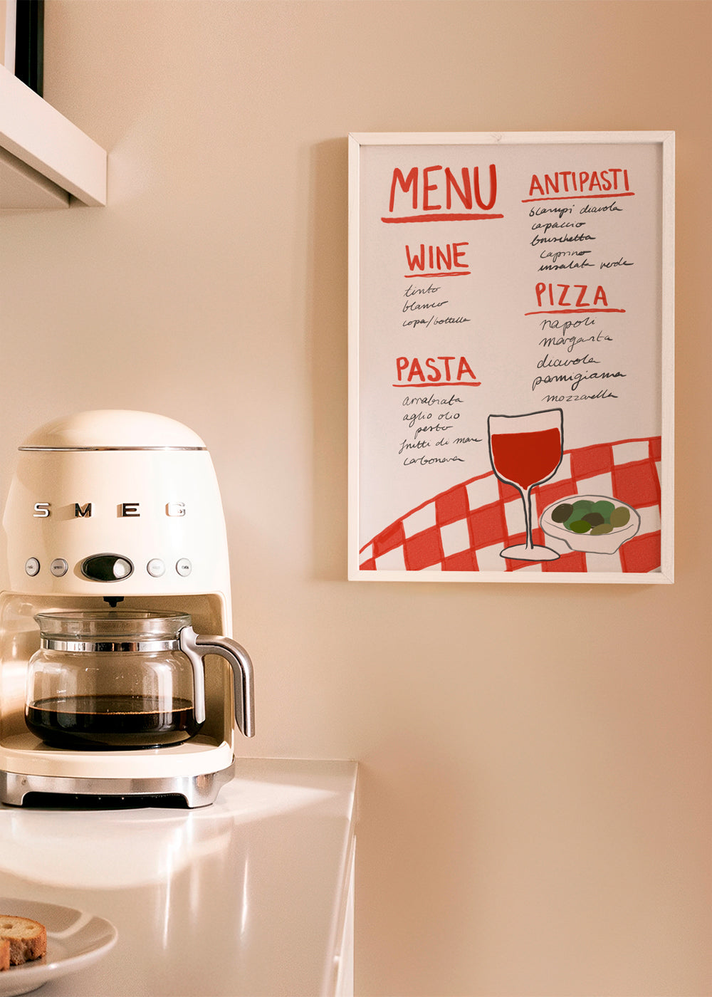 Italian Menu - Athene Fritsch