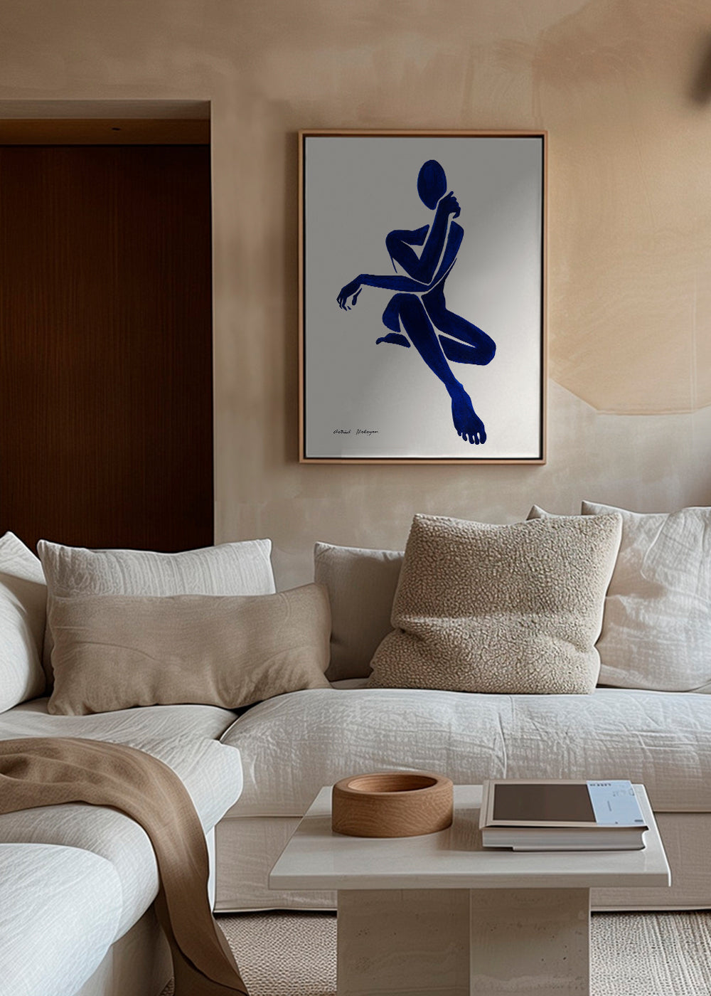 Blue Figure #2
