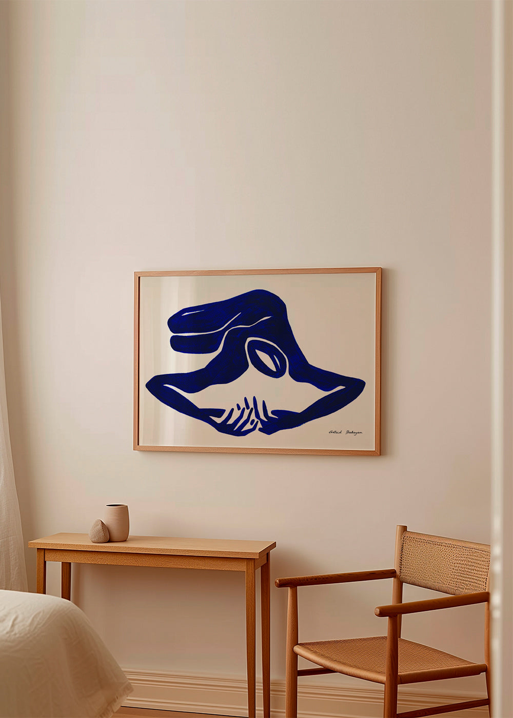 Blue Figure #6