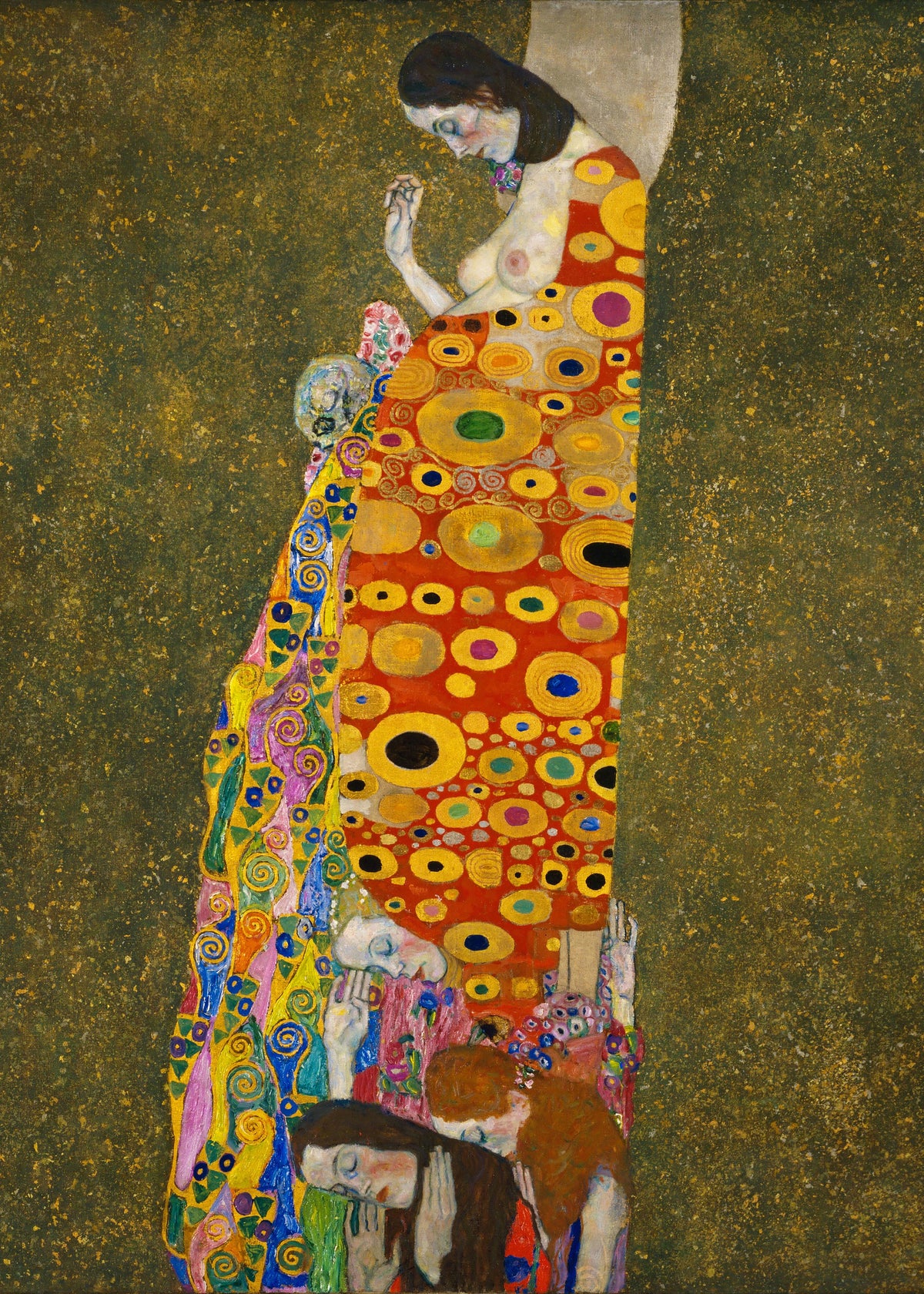 Hope II - Gustav Klimt - Unframed art print