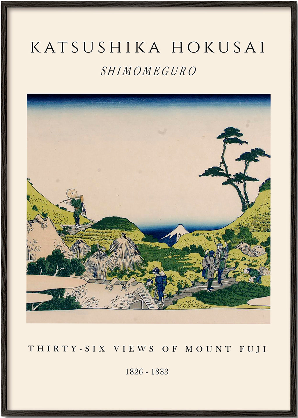 Shimomeguro Exhibition - Katsushika Hokusai