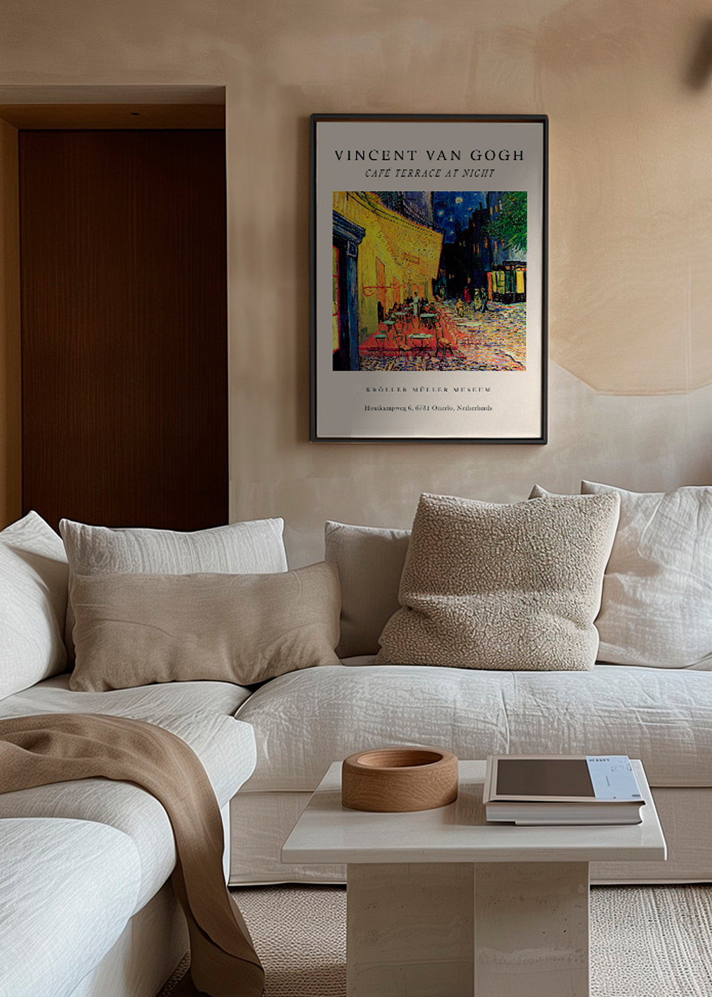 Café Terrace at Night Exhibition - Van Gogh