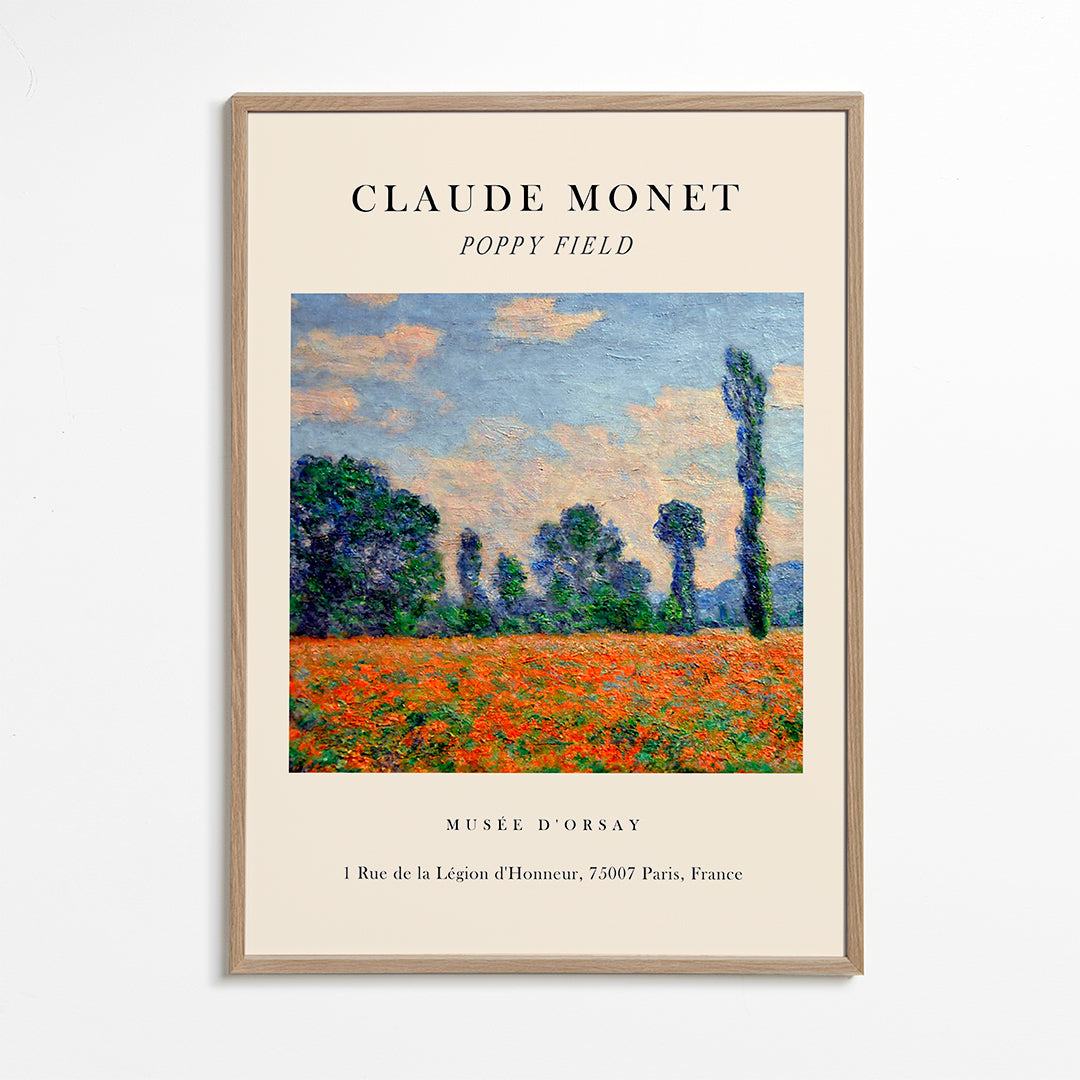Mohnfield Exhibition - Claude Monet