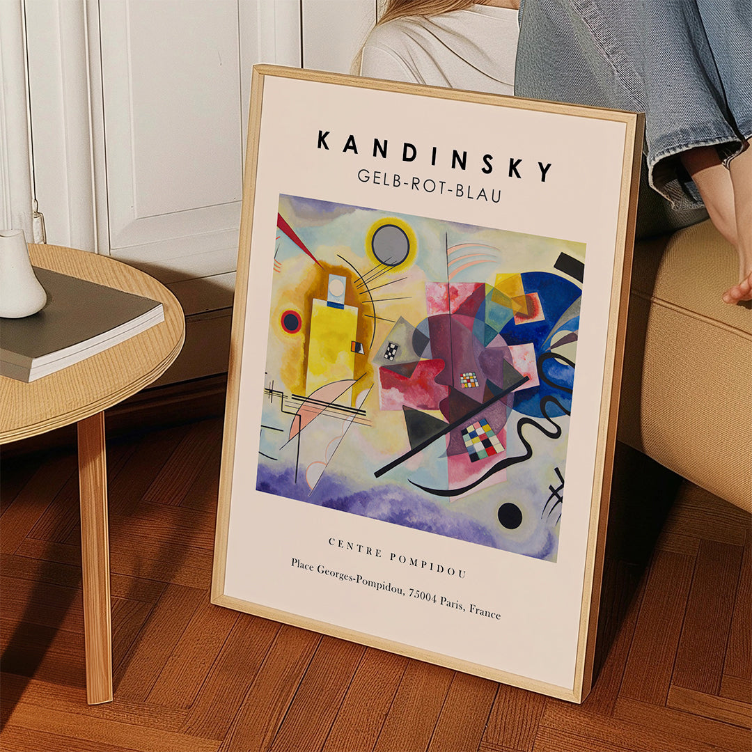 Gelb-Rot-Blau Exhibition - Vasili Kandinsky