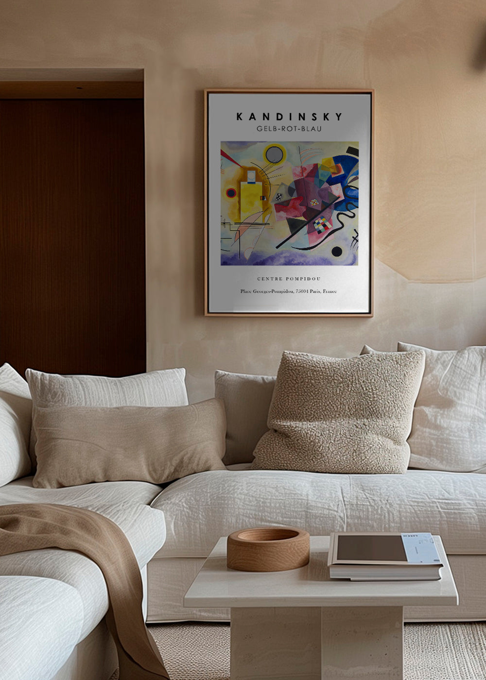 Gelb-Rot-Blau Exhibition White - Vasili Kandinsky