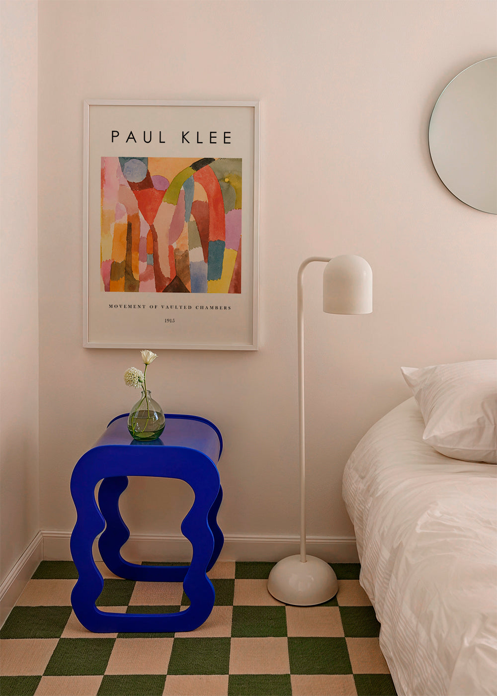 Movement of Vaulted Chambers Exhibition White - Paul Klee