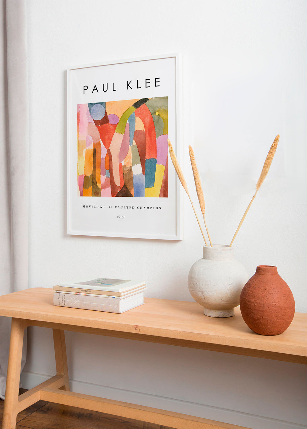 Movement of Vaulted Chambers Exhibition White - Paul Klee