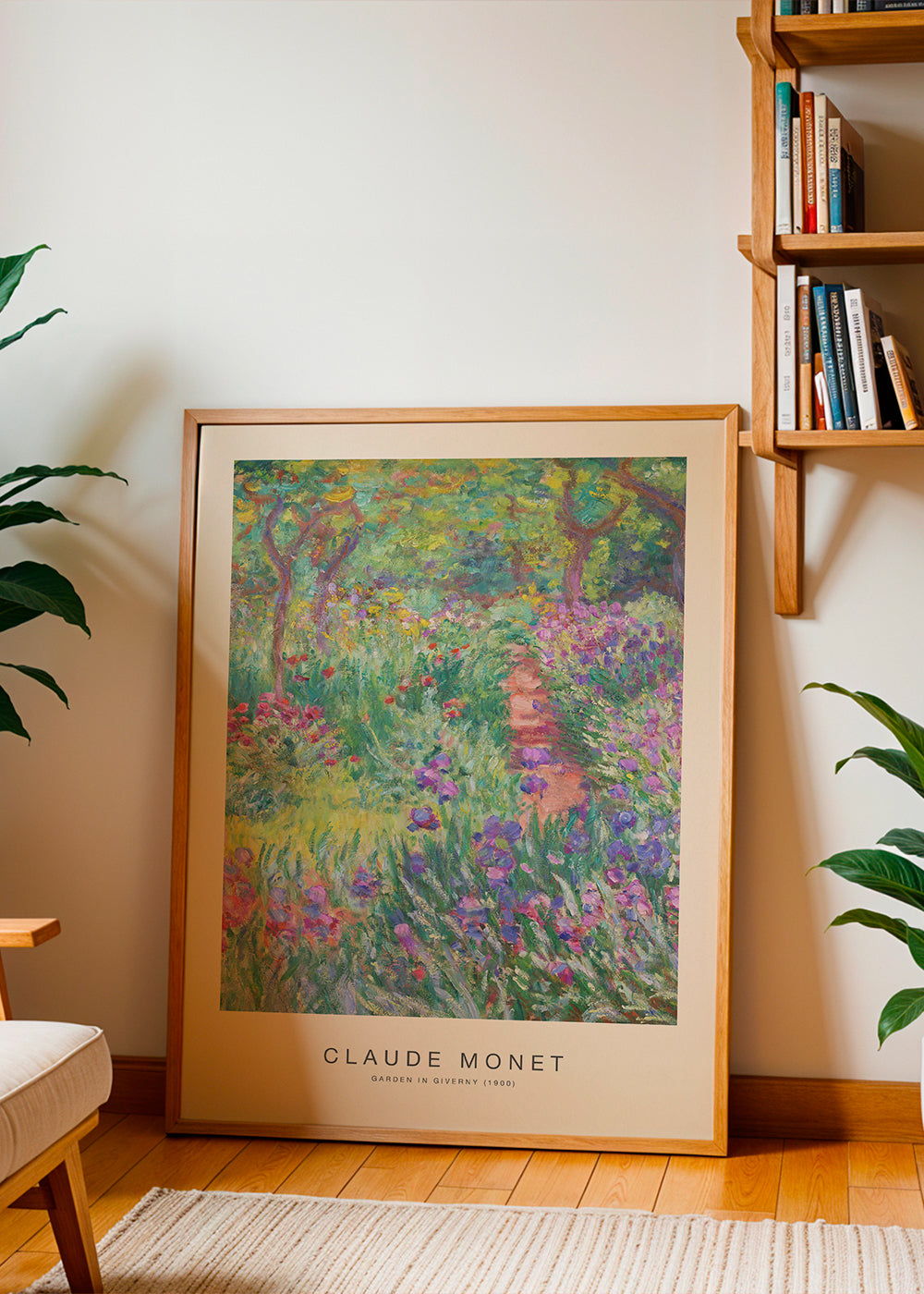 Garden in Giverny (Special Edition) - Claude Monet