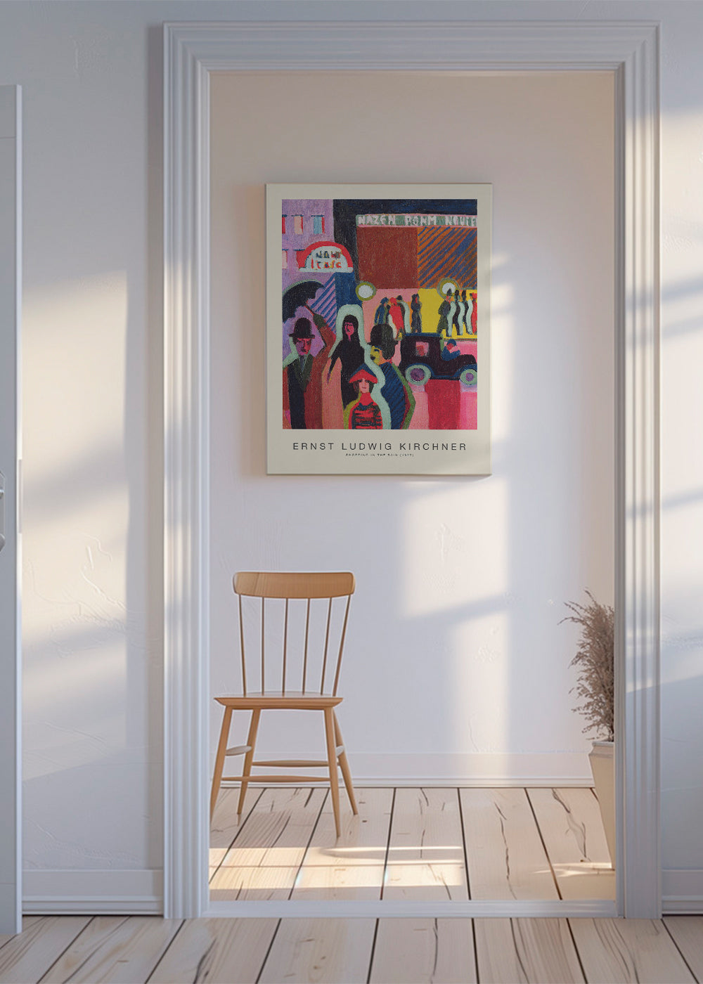 Shopping in the Rain (Special Edition) - Ernst Ludwig Kirchner