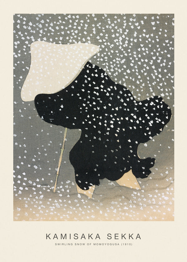 Swirling Snow of Momoyogusa (Special Edition) - Kamisaka Sekka