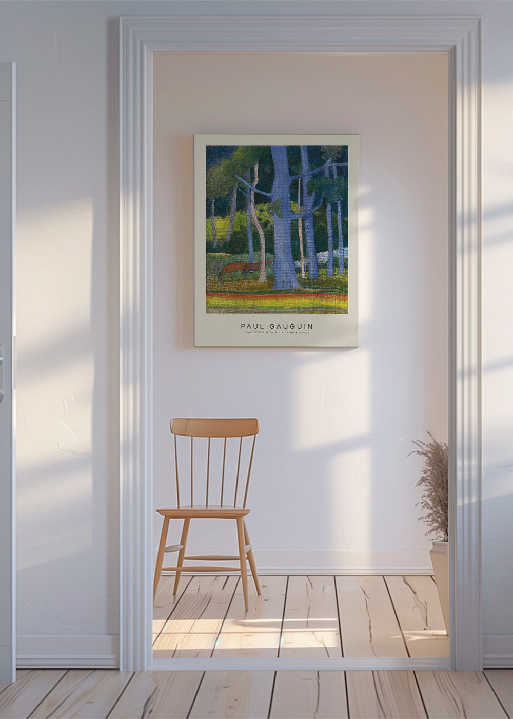 Landscape with Blue Trunks (Special Edition) - Paul Gauguin