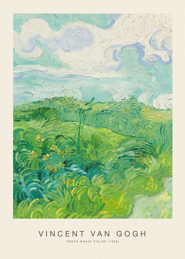 Green Wheat Fields (Special Edition) - Vincent van Gogh