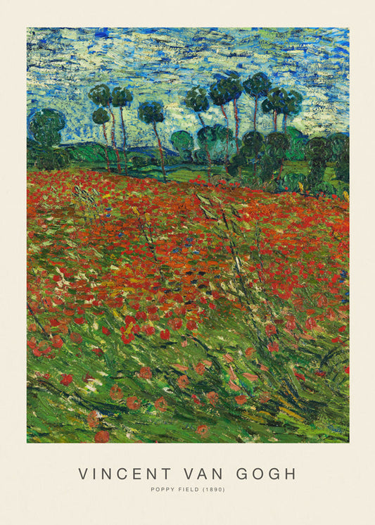 Poppy Field (Special Edition) - Vincent van Gogh
