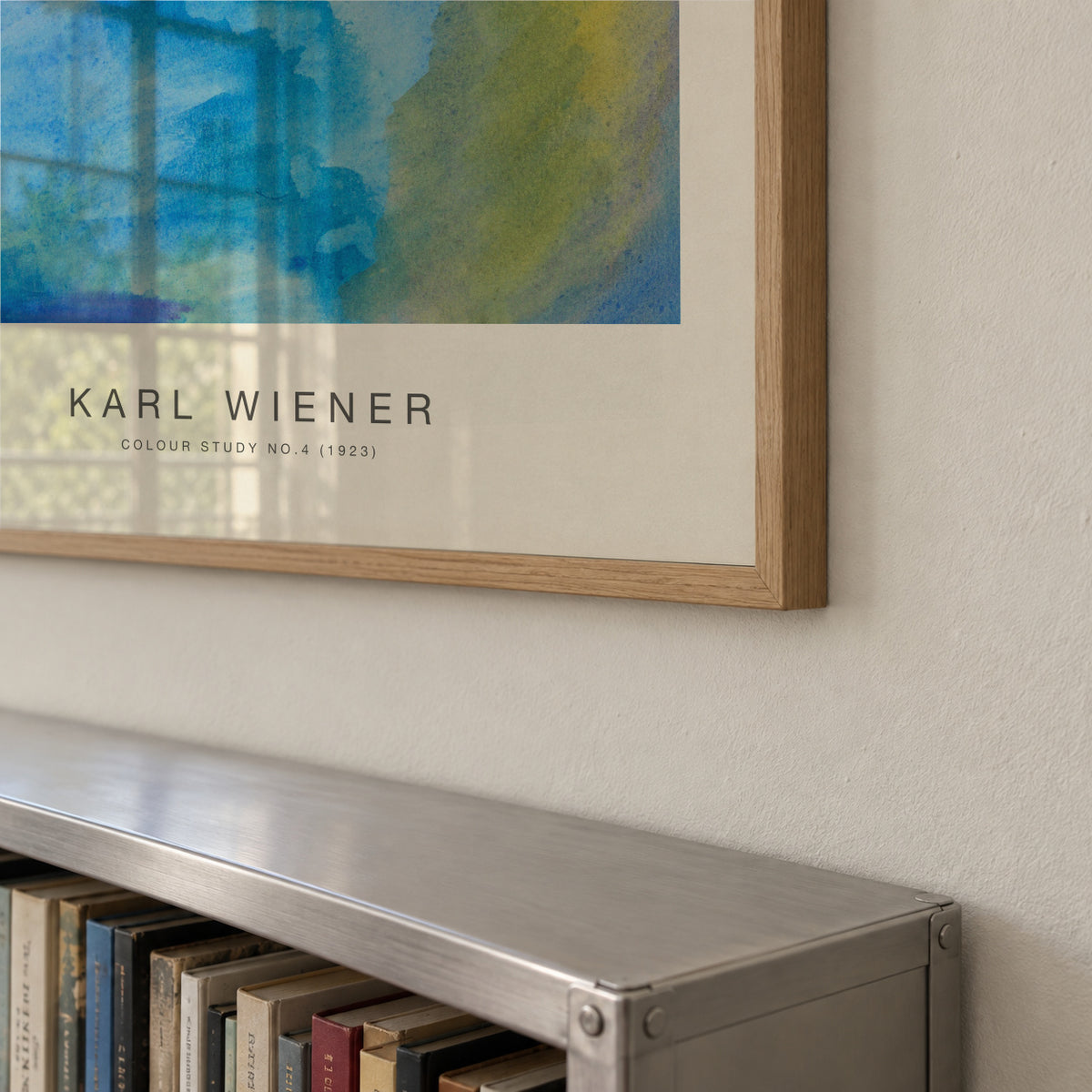 Colour Study No.4 - Karl Wiener - Framed poster detail