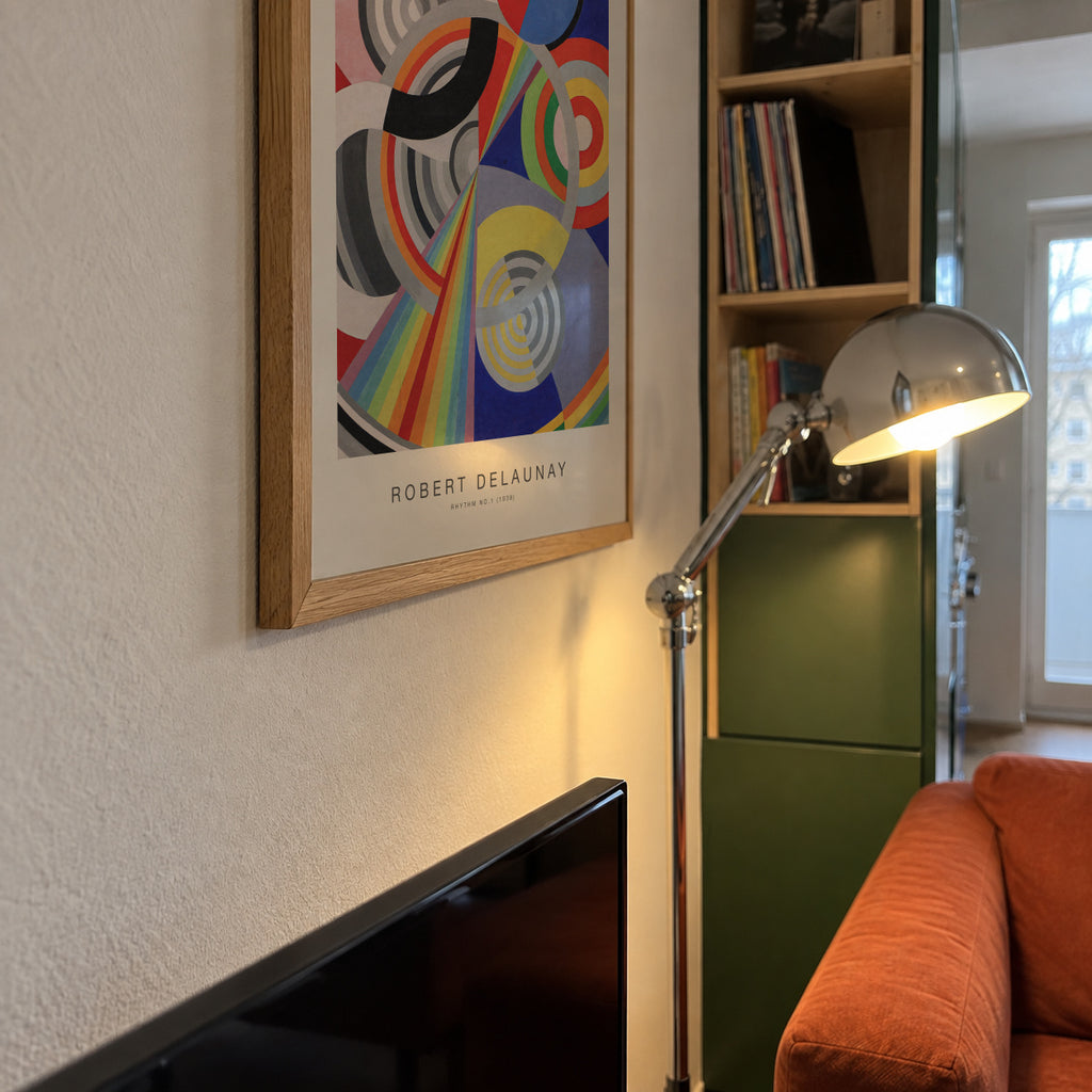 Rhythm No.1 (Special Edition) - Robert Delaunay - Framed poster detail