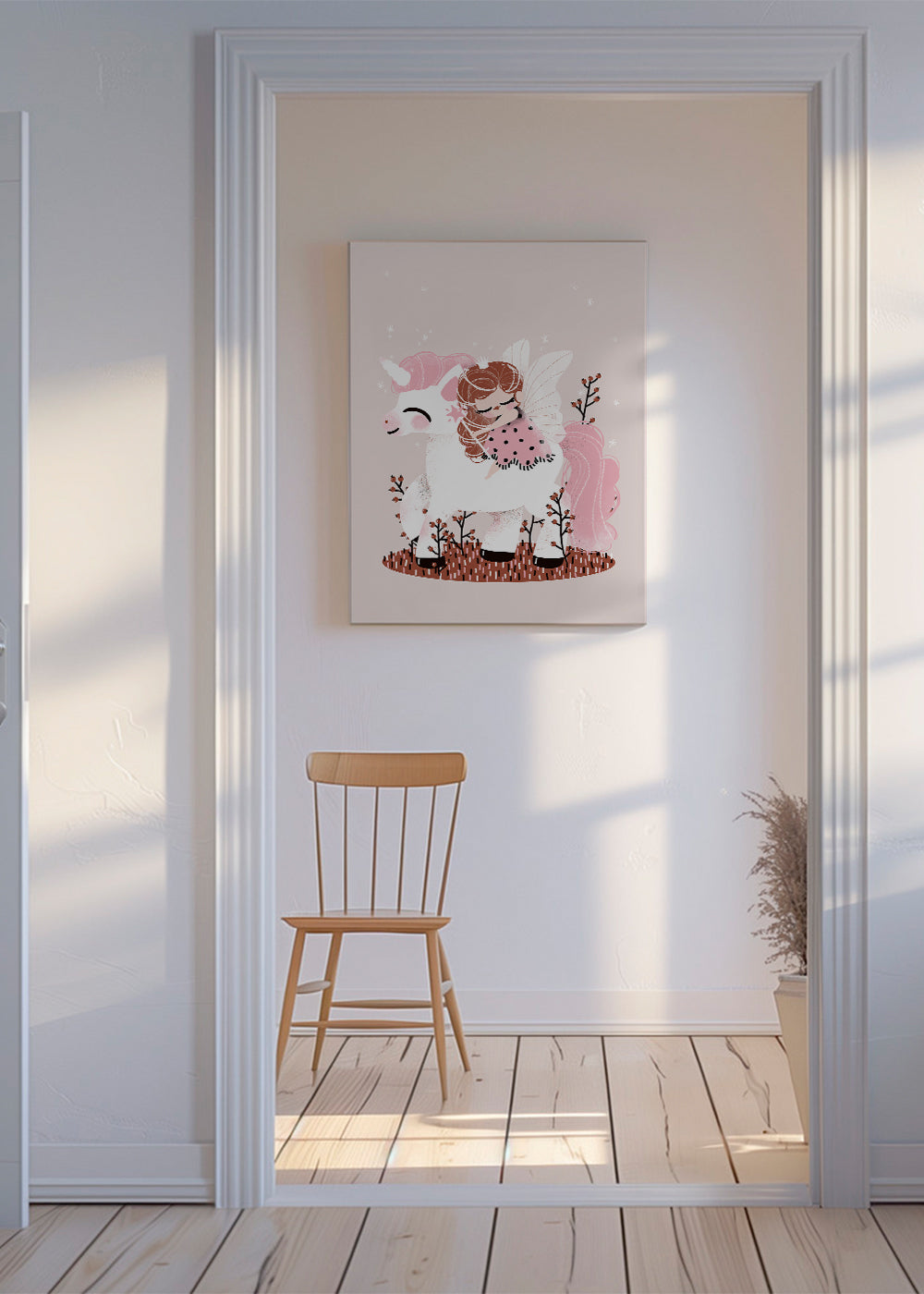 The unicorn and the Fairy