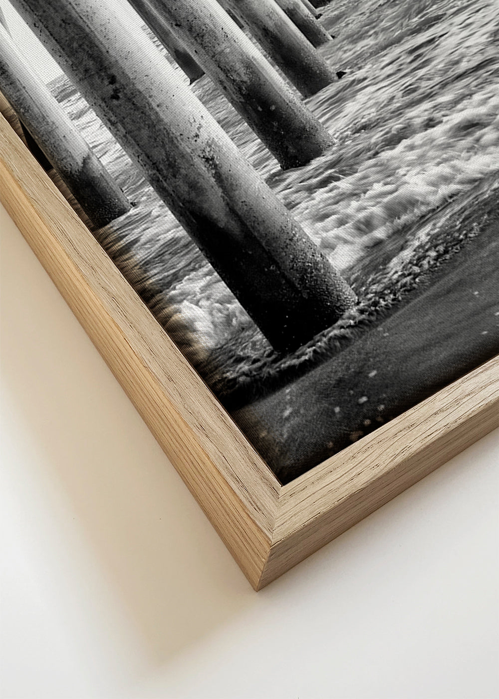 Black California - Underneath Huntington Beach Pier