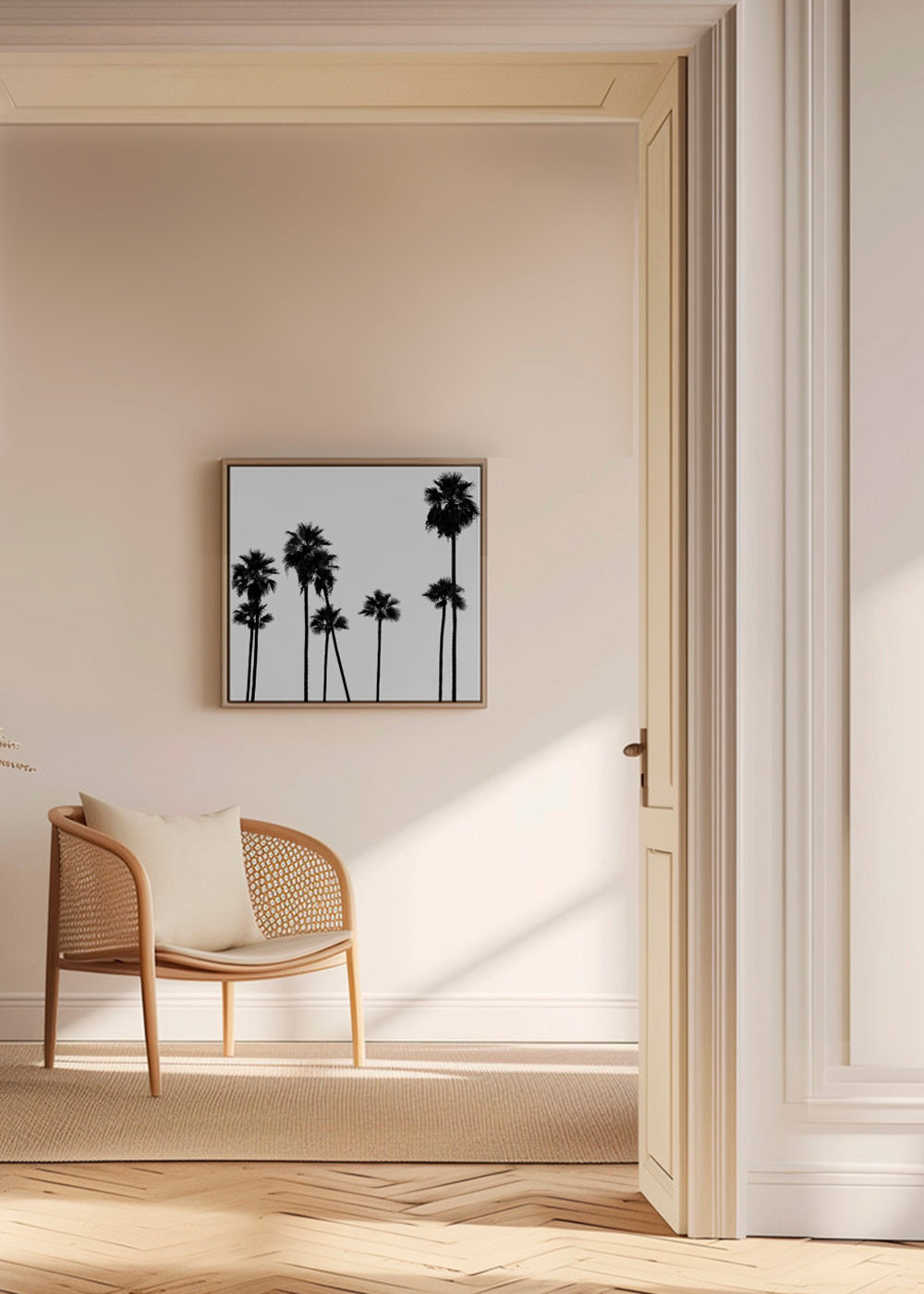 Black California - Palm Trees L.A II