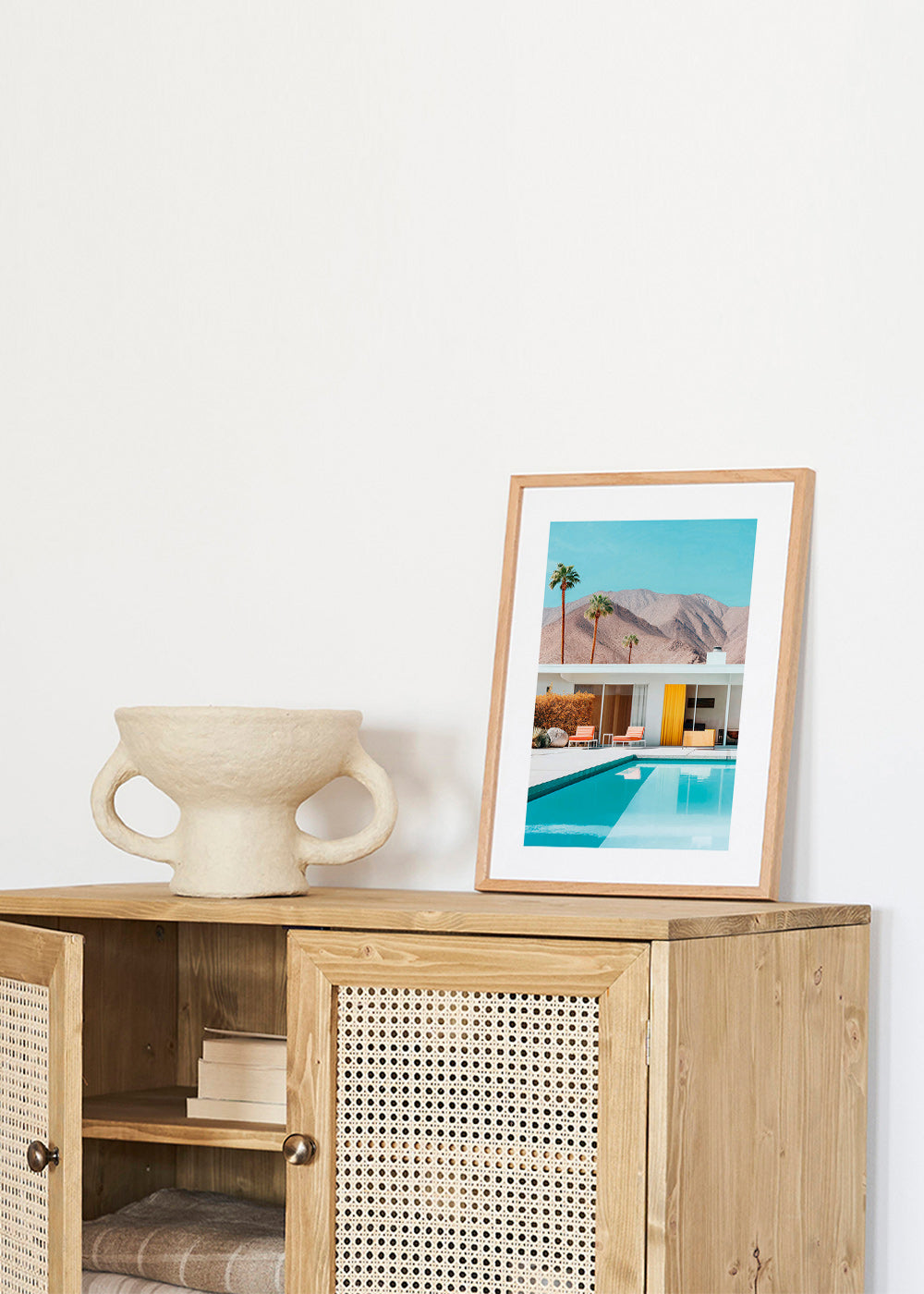 Paysage con piscine et palmiers – Product1