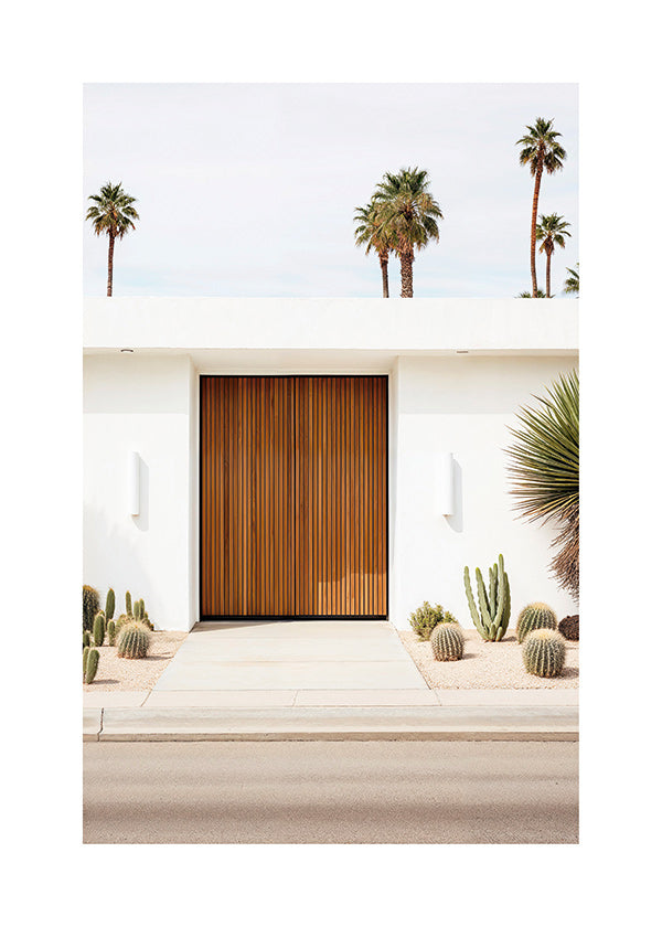 Photographie architecturale avec porte à lames