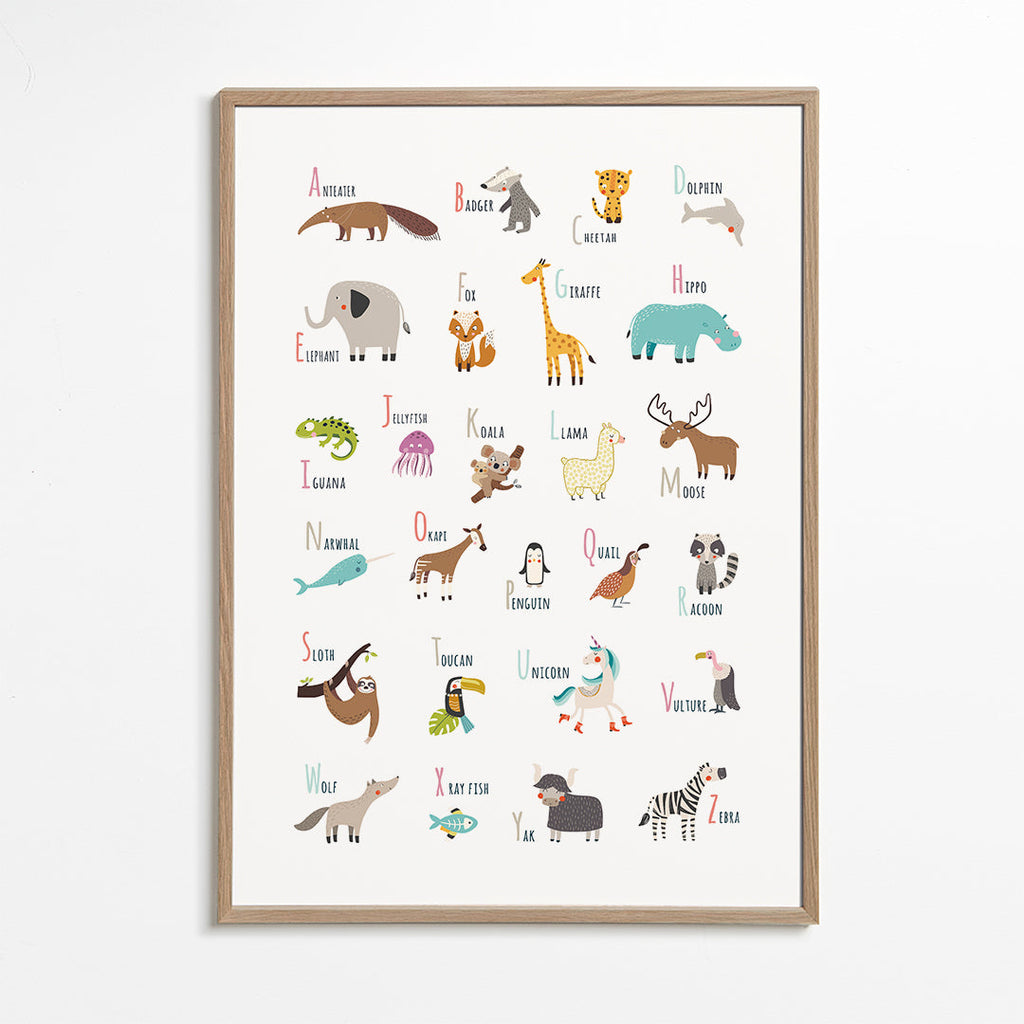 Alphabet Animals (English)