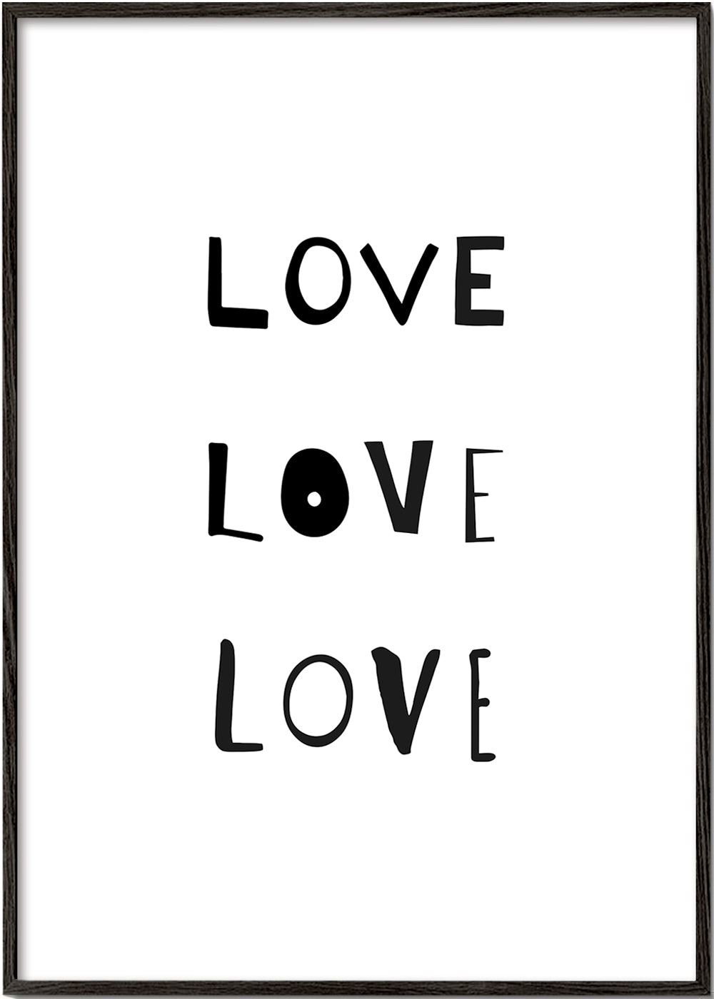 Love Quote black 