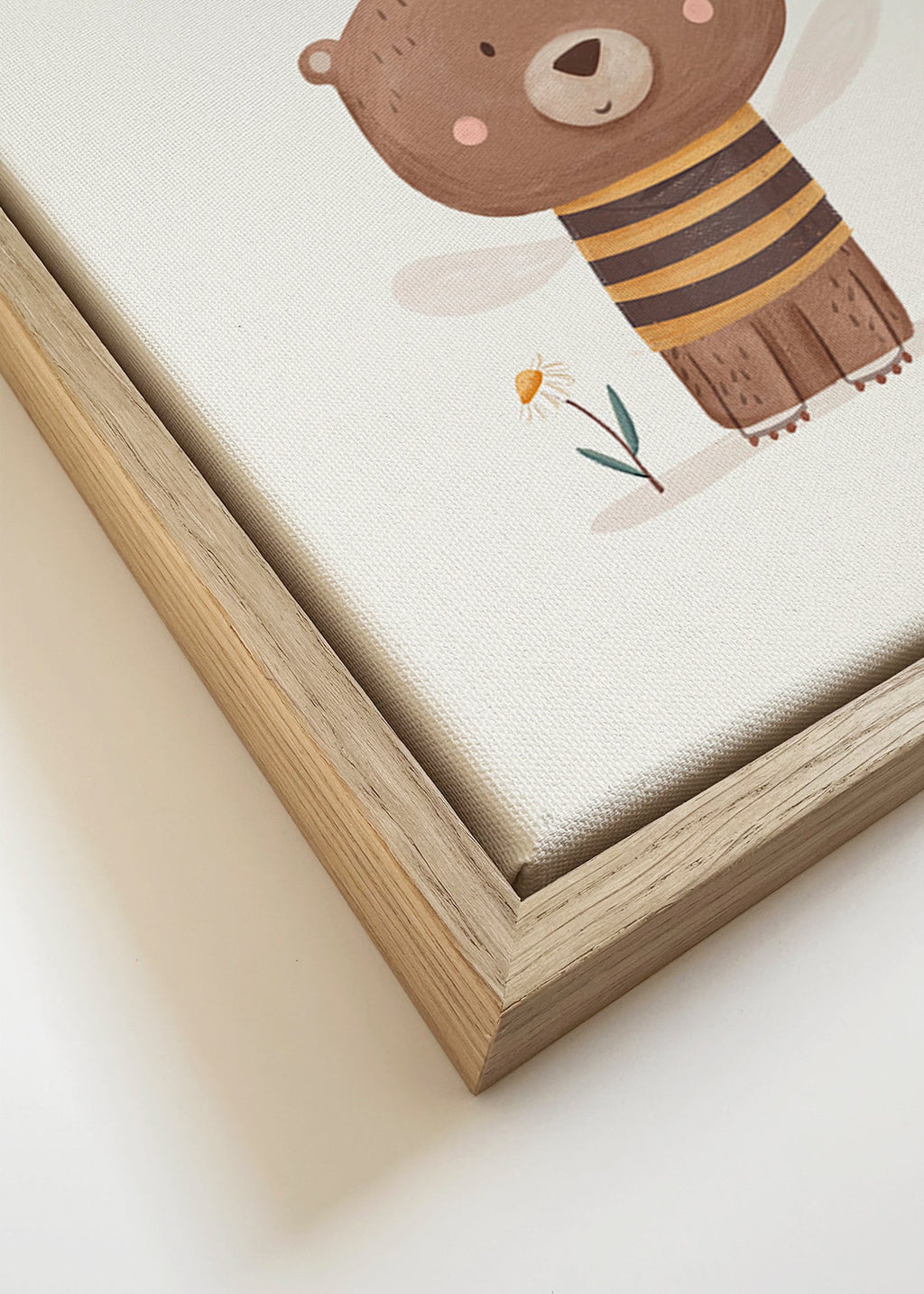Impression enfant ours en abeille