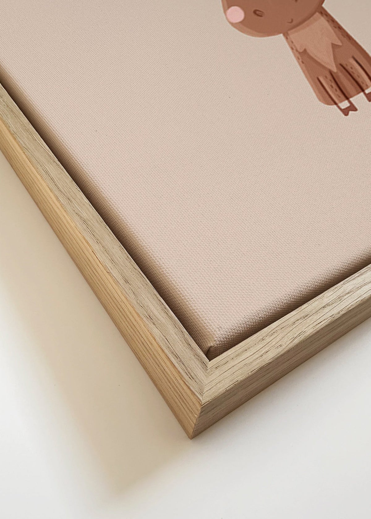 Illustration minimaliste d'élan