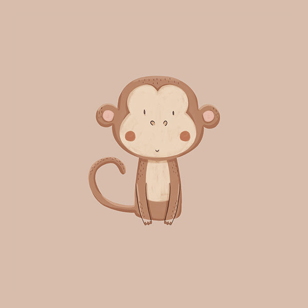 Illustration de singe minimaliste