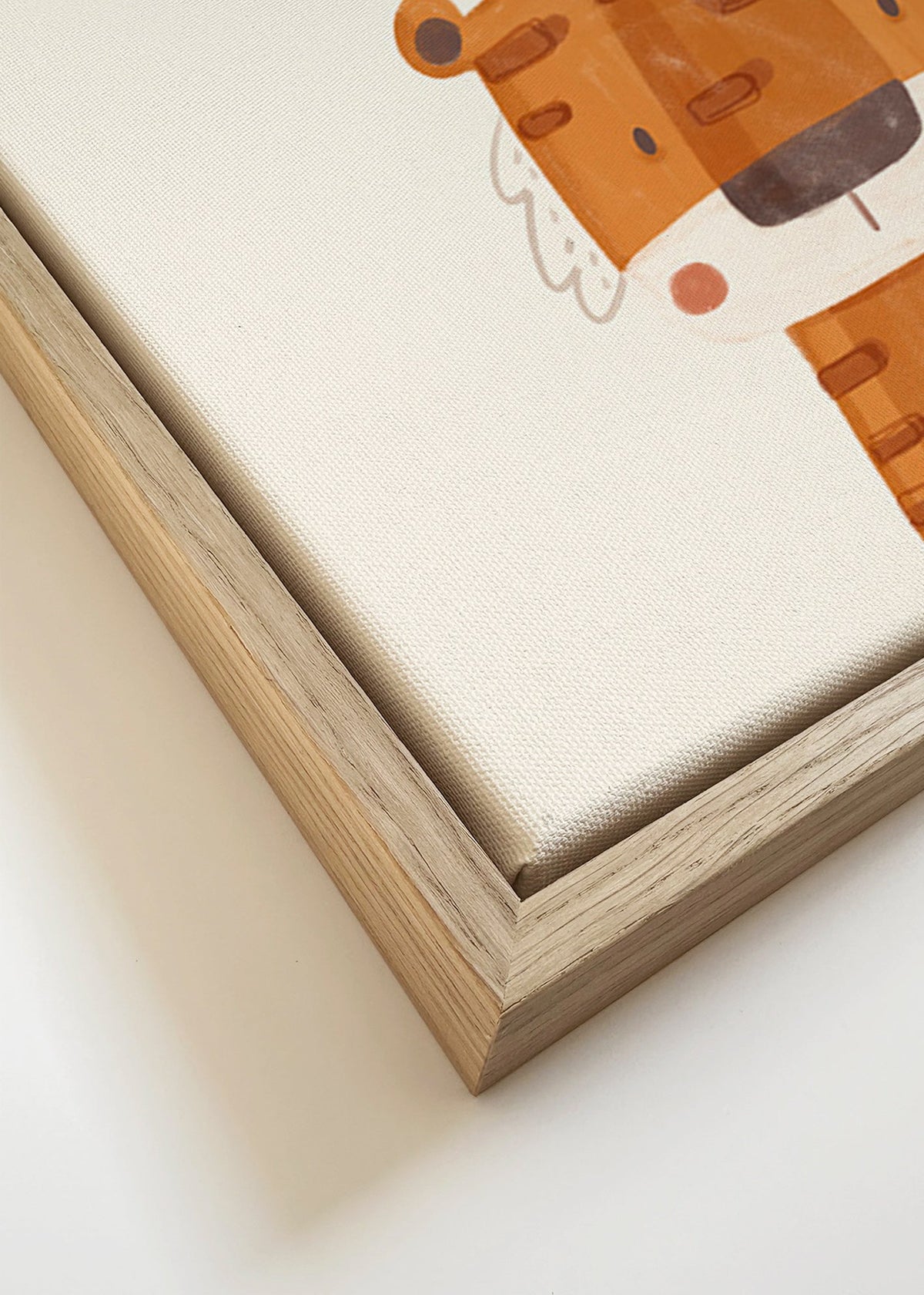 Illustration enfant : tigre sympathique