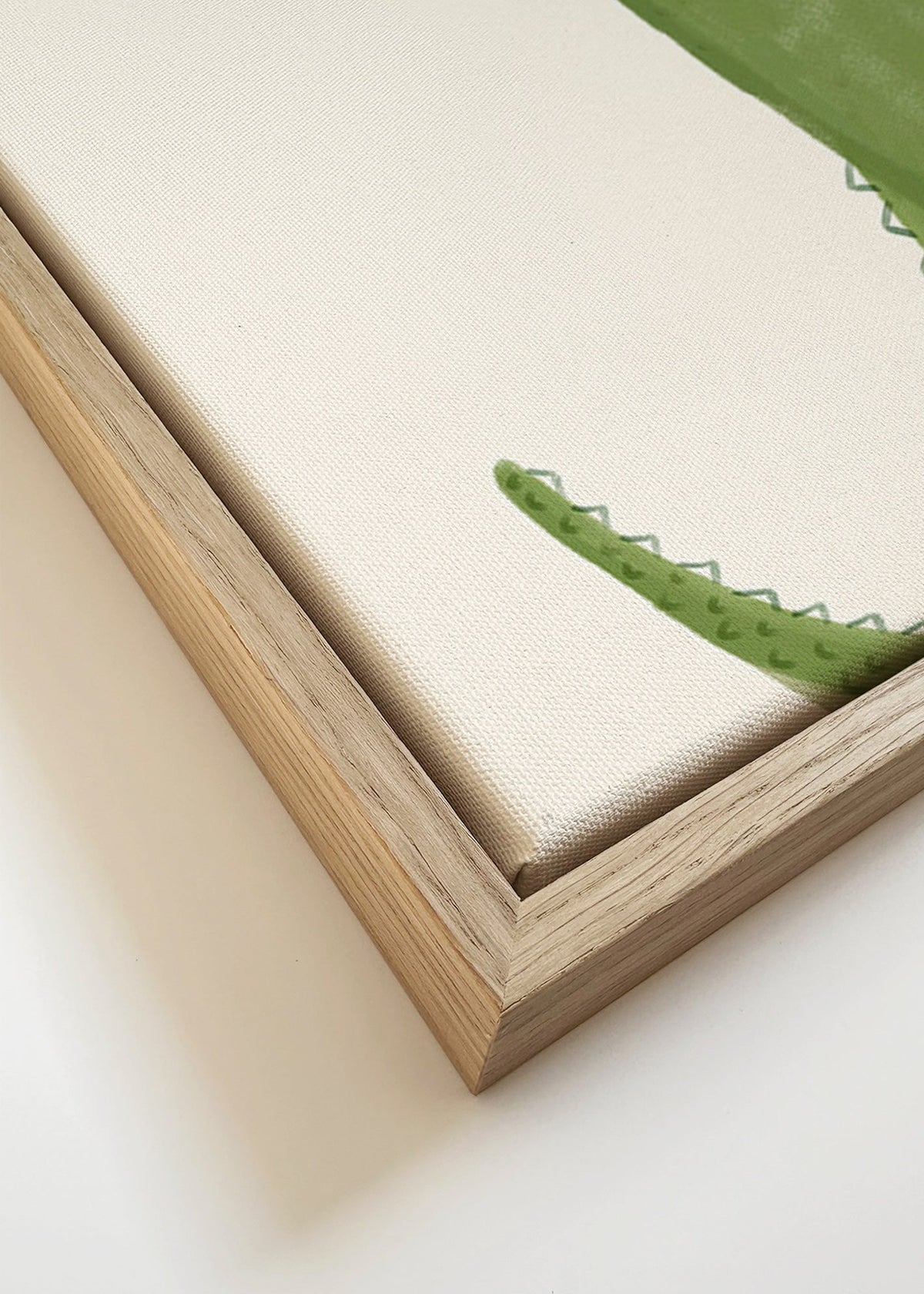 Illustration enfant crocodile souriant