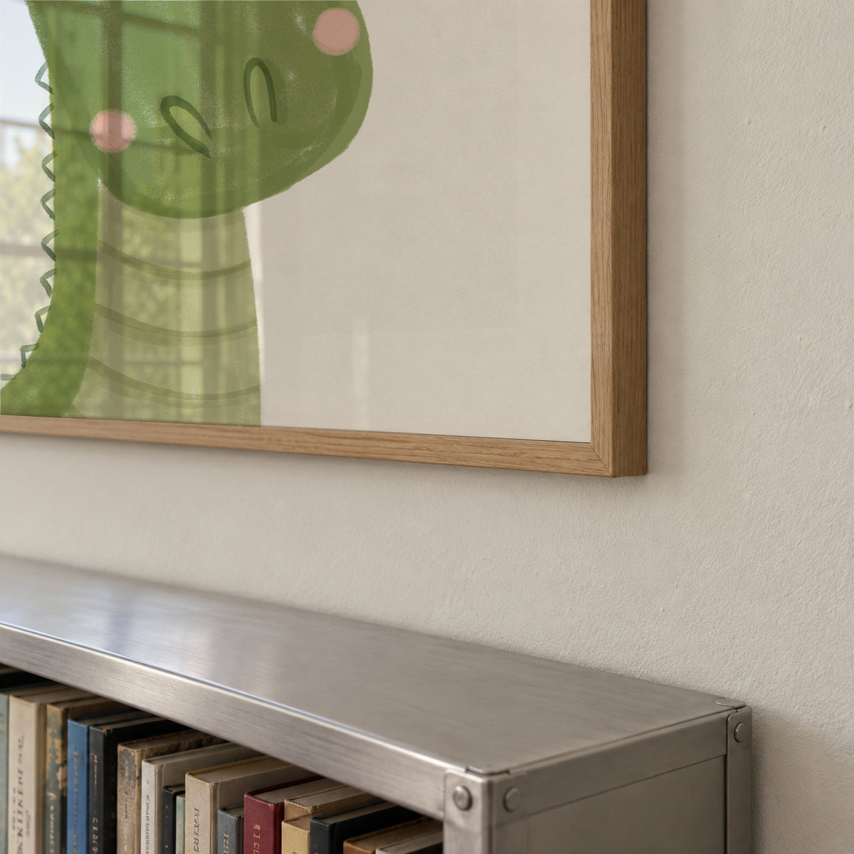 Sweet crocodile - Framed poster detail