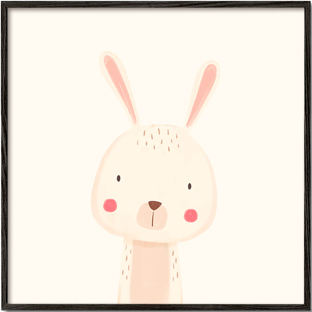 Lamina enfantine avec lapin doux