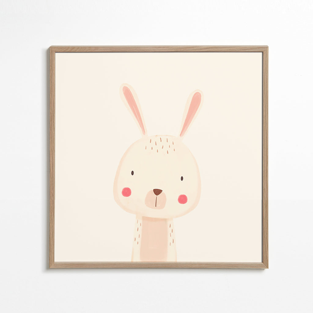 Lamina enfantine avec lapin doux
