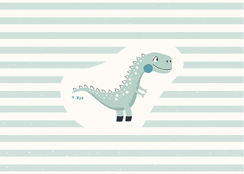 Affiche enfant T-Rex mignonne