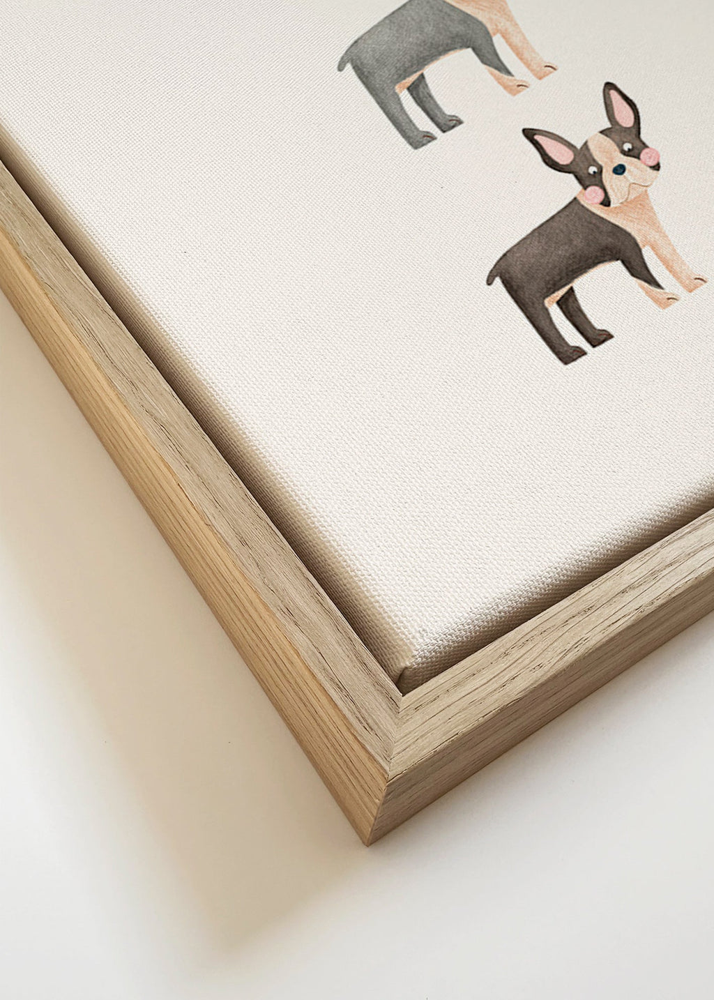 Œuvre Trois Boston Terriers