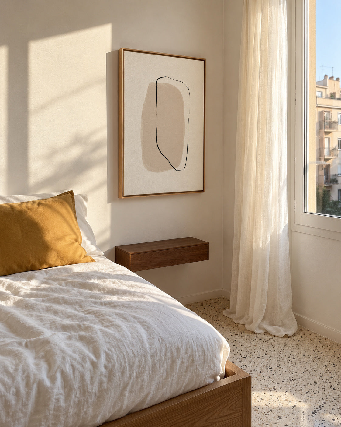 This is Real - Framed canvas in an interior