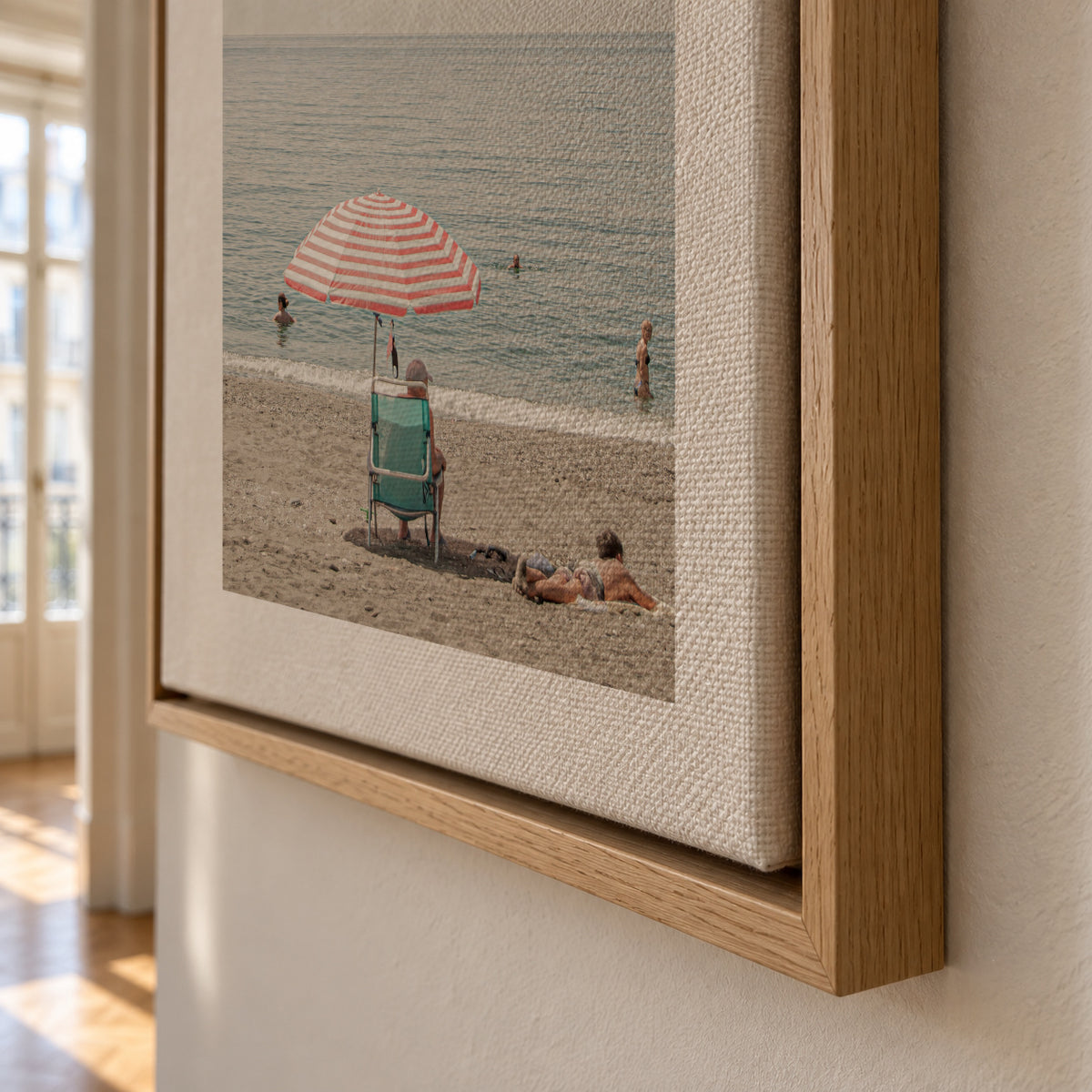Southern Spain V - Framed canvas detail