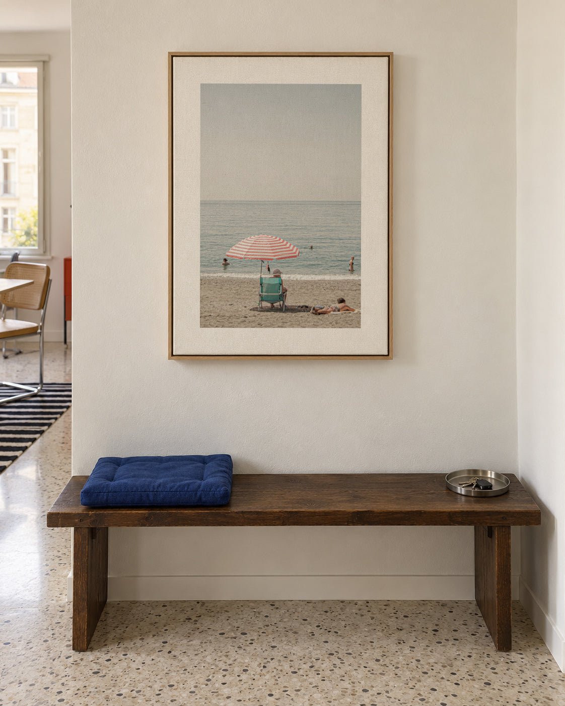 Southern Spain V - Framed canvas in an interior
