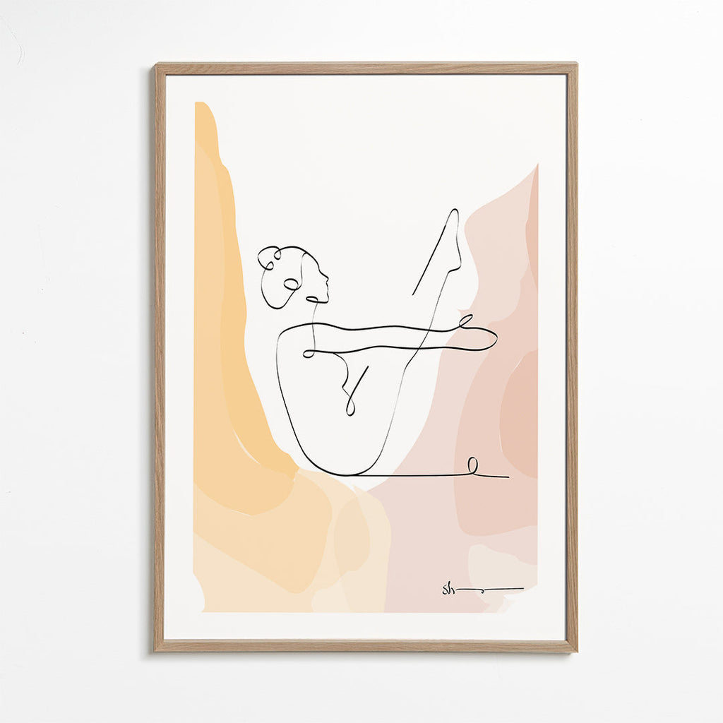 Boat pose -  Naukasana