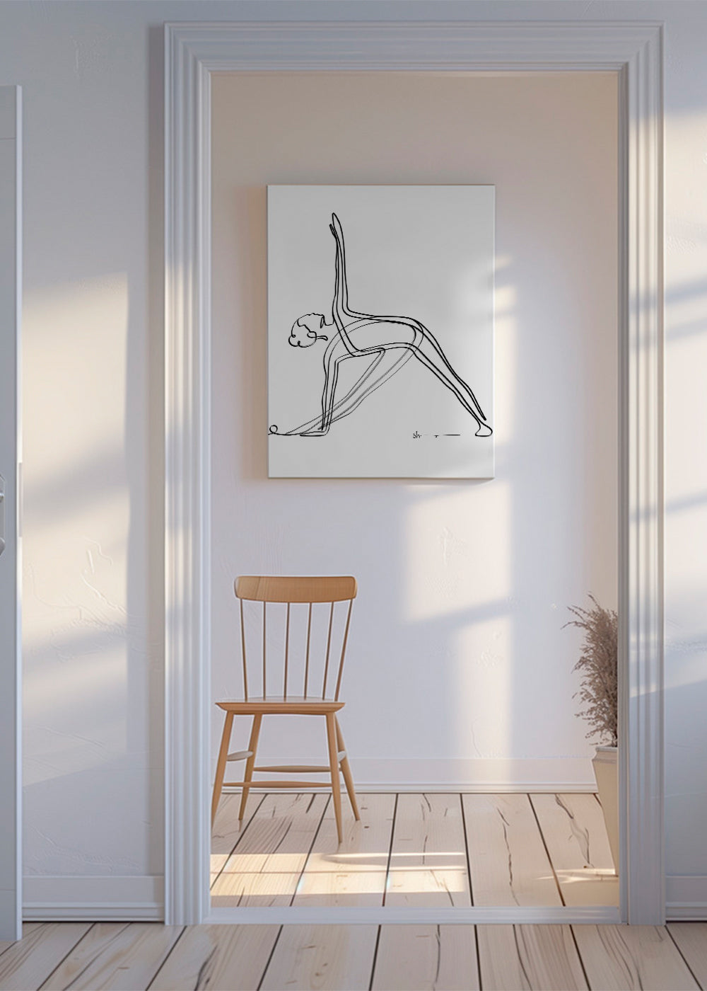 Triangle Pose - Complete