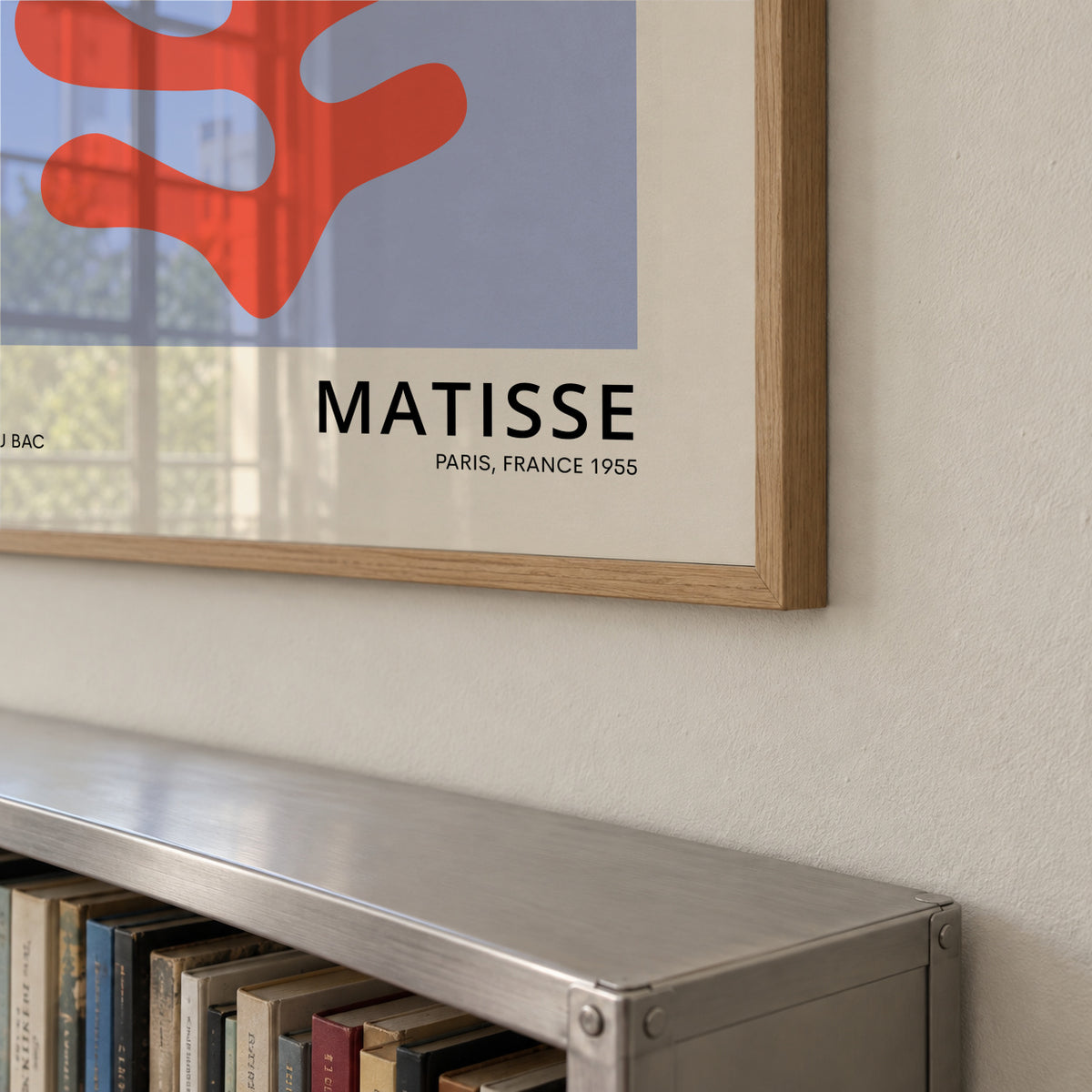 Henri Matisse papiers découpés X - Framed poster detail